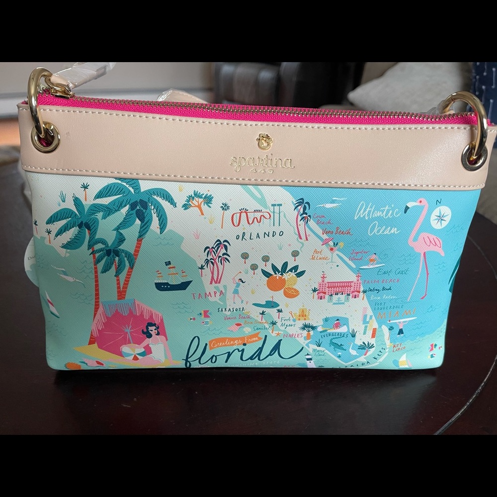 Spartina 449 “Greetings From” Florida Crossbody